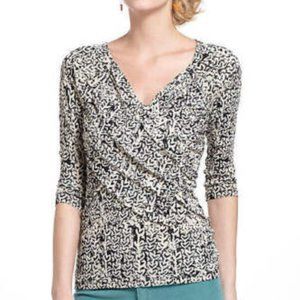 Anthropologie Meadow Rue Draped Top S